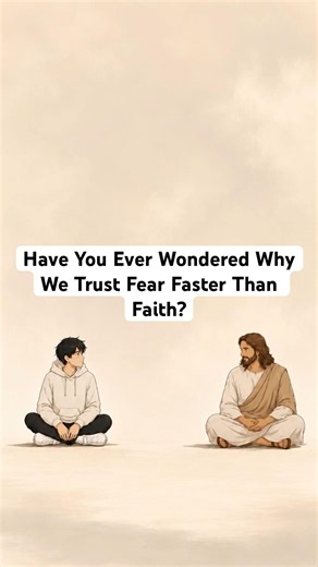 Which voice are you feeding today—fear or faith? #jesus #jesuschrist #god #faith #bible #love