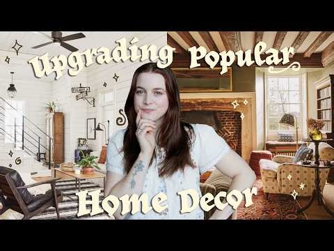 Popular Home Decor Upgrades ⋆˚࿔ farmhouse, boho, minimalism