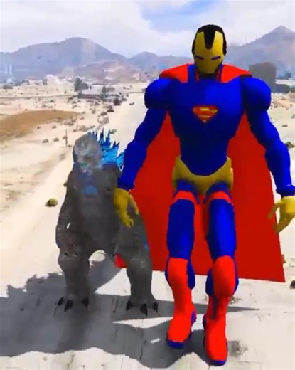 lava Godzilla vs ice Godzilla who team powerful#viral#gaming #gta#shortvideo #subscribemuychannel