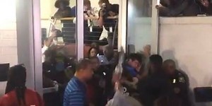 Debate: David Duke clashes with opponents, protesters clash with police