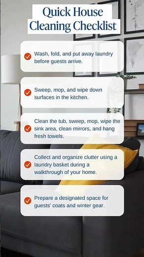 The Maids - Cleaning Checklist