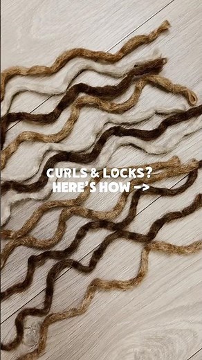 How to get PERFECT curls on your Dreads at home! 🌀 #dreadlocks #curlyhair #shorts #locs