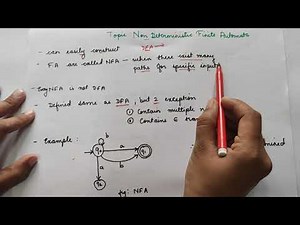 Introduction to NFA |Non Deterministic Finite Automata |NFA examples | NFA problems | lect 6
