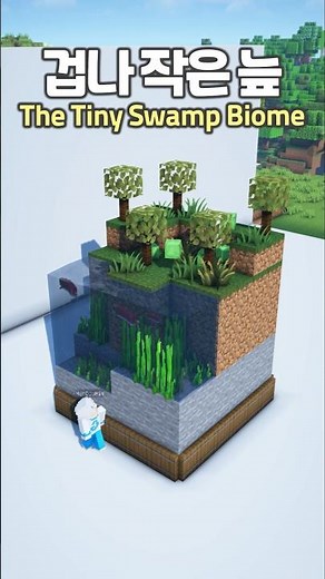 Minecraft Tiny Swamp Biome 🌳 #Minecraft