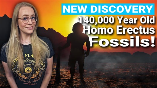 140,000 Year Old Homo Erectus Fossils Found! | Indonesia