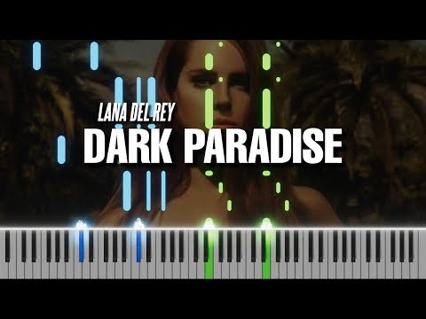 Lana Del Rey - Dark Paradise short piano cover