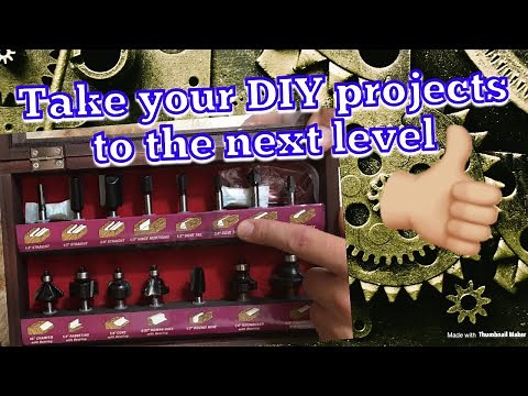 Harbor Freight 15 piece Router Bit Set Review | Shop Update