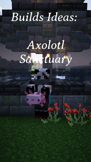 Crea un Santuario de Axolotes en Minecraft