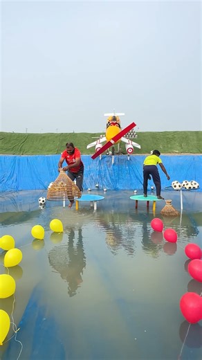 red vs yellow - who will take control the water challenges and master unpredictable levels ? | SS Food Challenge