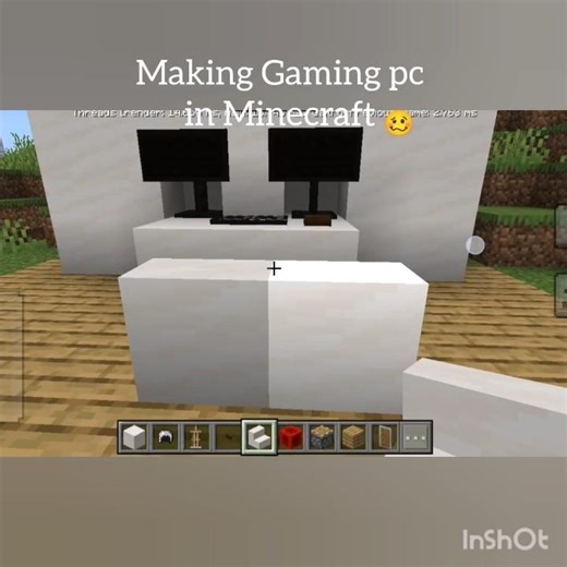 Minecraft: I Built a Gaming PC! 😱🔥 #shorts #minecraft #MineGang #treand
