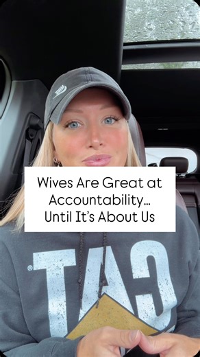 17K views · 2.6K reactions | Being a wife means learning that accountability goes both ways. It’s easy to point out what our husband does wrong… but real marriage growth happens when we can take it too. #husbandandwife #marriage #marriageadvice #couplegoals #relationships #relationshiptips #wife #viral #trending | Alyssa Rhoda | Facebook