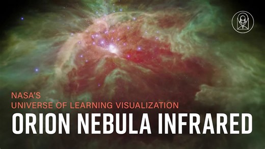2K views · 60 reactions | Flight Through The Orion Nebula in Infrared...