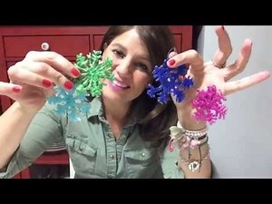 Cómo hacer ADORNOS NAVIDEÑOS fáciles. Adornos silicona caliente