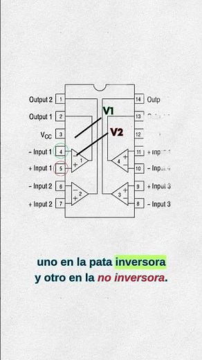 ¿Qué es el LM339 y cómo funciona? | #aprendeelectronica #electronicabasica #electronica #lm339
