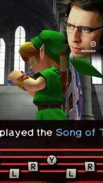 Entering The Temple of Time for the first time. #zelda #ocarinaoftime #throwback #nintendo #shorts