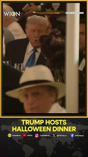Halloween 2025: Trump Hands Out Candy At White House Halloween party | WION Shorts