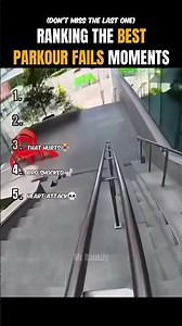 Ranking the Best Parkour Fails Moments #parkour #fails #ranking #usa