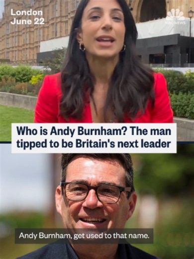 When British PM Keir Starmer announced his resignation, it was Andy Burnham, or the 'King of the North,' who was reported as his most likely successor. NBC News' Daniele Hamamdjian explains more about the man who could be the U.K.'s next leader.