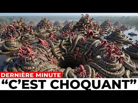 Quelque chose avale des pythons d’une bouchée en Floride… filmé en caméra