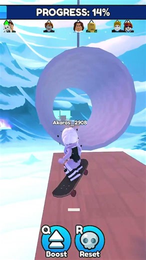 Roblox Skateboard Obby Part 3 🛹 #roblox #obby #funny