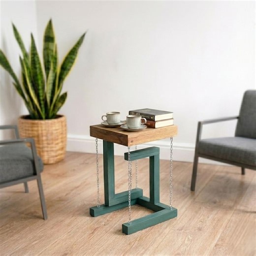 DIY Floating Chain Table | How to Build the Physics Illusion (PDF Guide) - Etsy Canada