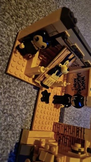 Bendy and the ink machine buildable set #batim #bendyandtheinkmachine #fypシ #shorts