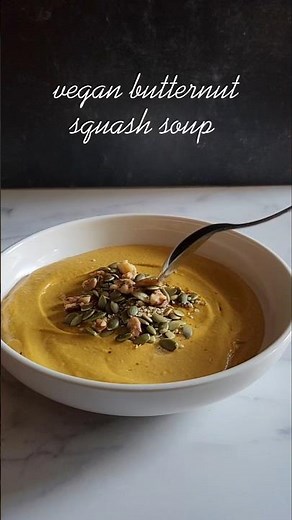 Comforting Butternut Squash Soup