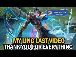 MY LING LAST VIDEO...