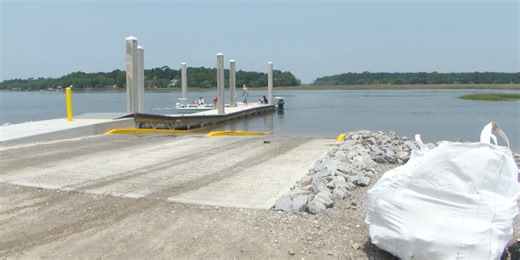 Visitors celebrate reopening of historic Awendaw boat landing after renovations