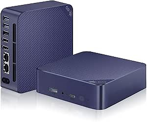 Beelink EQ13 Mini PC,Intel 12th Gen Alder Lake-N100 Processor (4C/4T,up to 3.4GHz),16GB DDR4 RAM 500GB PCIe SSD Mini Computer,Support 4K Dual HDMI Display,USB3.2/WiFi 6/BT5.2/Auto Power On