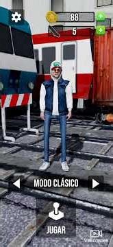 jugando Subway runner rtx con its been so long sonando de fondo