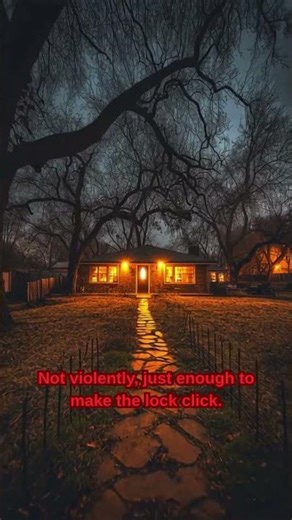 A stranger is sending me text messages and is outside my home