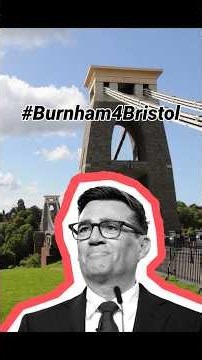 Burnham For Bristol #thebristolchannel #andyburnham #visitbristol #towncentre #Burnham4Bristol