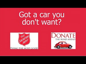 Car donation to Salvation Army - How and why to donate a vehicle