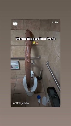 Worlds biggest Turd #prank #2026short