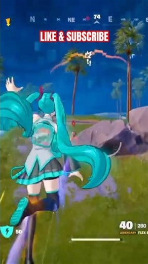 Fortnite: Blitz Royale Solo Gameplay | Hatsune Miku