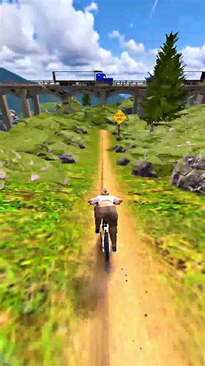 Impossible Gap trick? #rushxtreme #mobilegaming #bikegame | Mobile Game