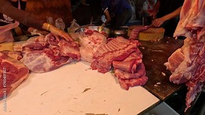Butcher's Table: Meat Cutting Process