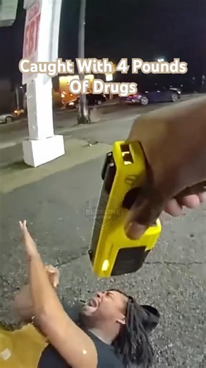 Suspect Caught With 4 Pounds Of Meth, Gets Tased Trying To Flee