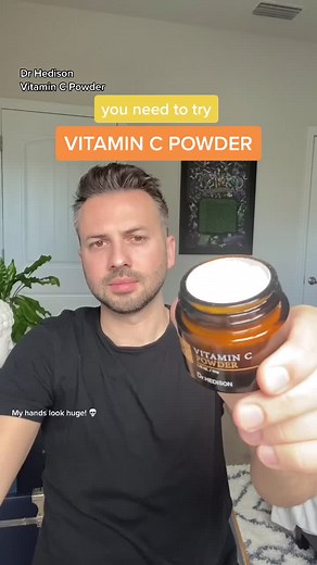Boost your skincare results with vitamin c powder. #kbeauty #thebeautyspy #skincareroutine