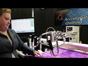 Fixing a Thread Break on an Innova Longarm Quilting Machine