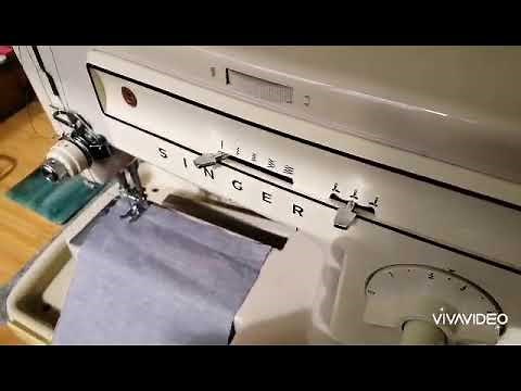 How to sew on a Singer 522 Sewing machine (Simple Tutorial)