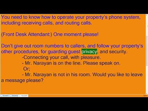 Handle phone calls & Guest Wake Up Calls in #Hotels? What is wake-up call in hotels?