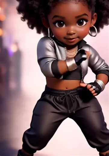 Dance with mini me #klingaiofficial #babydance #aibaby #animaisnotiktok #dancevideo