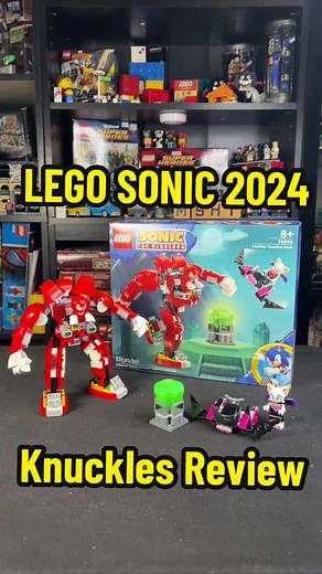 Lego Sonic 2024 Knuckles Mech Early Review 💥 #lego #legosonic #legosonicthehedgehog #sonicthehedgehog #knucklestheechidna #legoreview