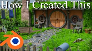 How I Created This Hobbit Hole Scene In Blender