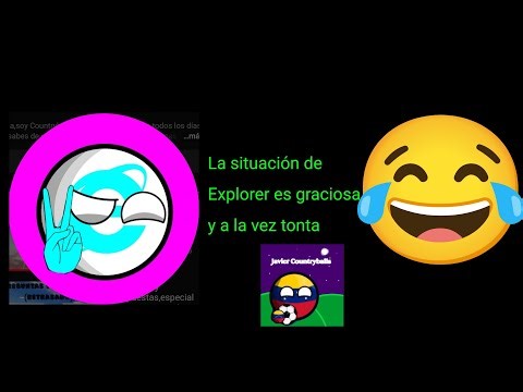 La situación de Explorer es graciosa pero a la vez tonta#viral#videos#countryballs#humor