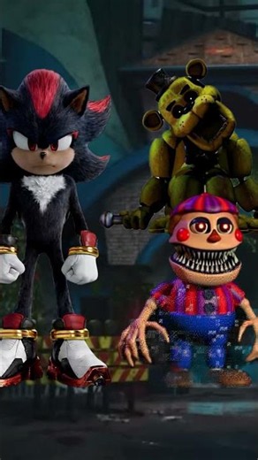 Shadow vs Poppy Playtime and FNAF 🔥