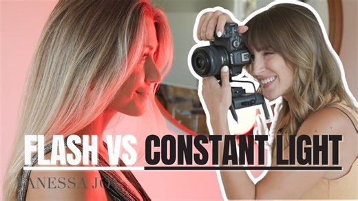Which lighting is best for portraits? Flash vs continuous light explained