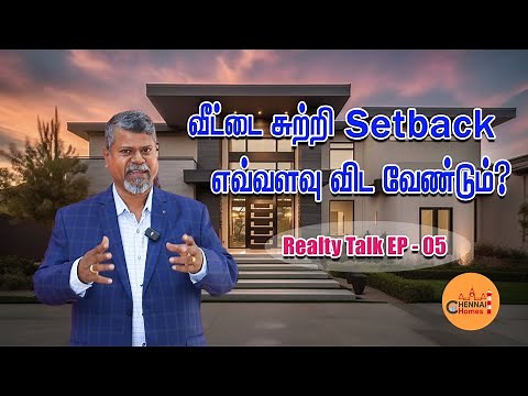 Setback for a residential building : All you need to know | Ep 05 Realty Talk